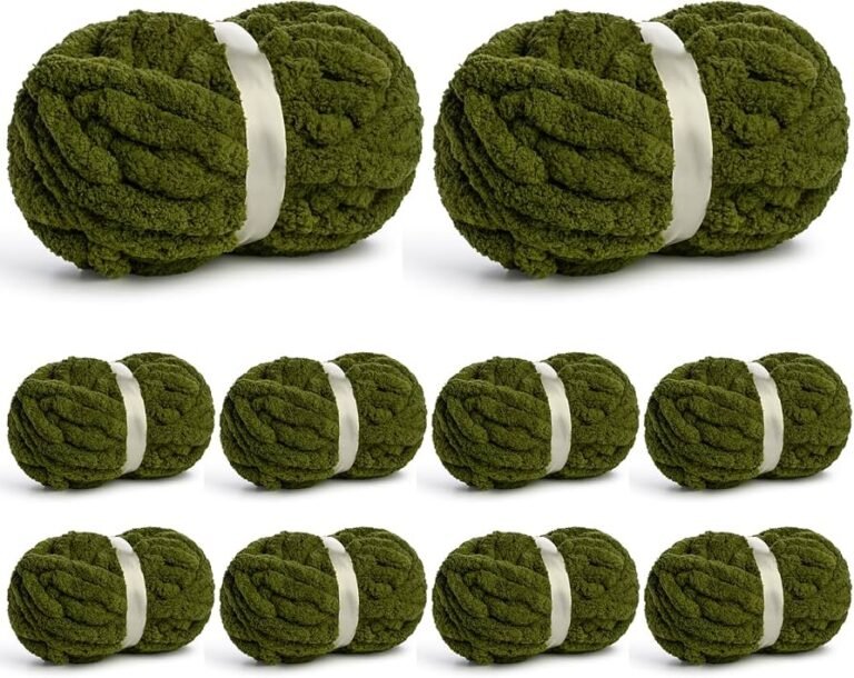 Jumbo Yarn for Super Quick Knitting and Crochet Projects