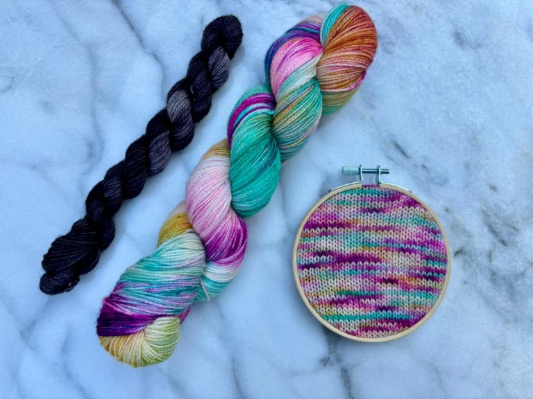 Crayon Yarn Vibrant Multi-Color Yarn for Creative Projects