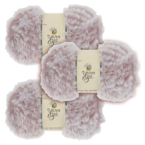 Yarn Bee Fur Yarn – Luxuriously Soft Novelty Yarn