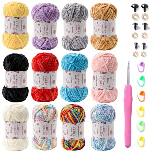 Crochet Bee Plushie Kit - Chunky Yarn
